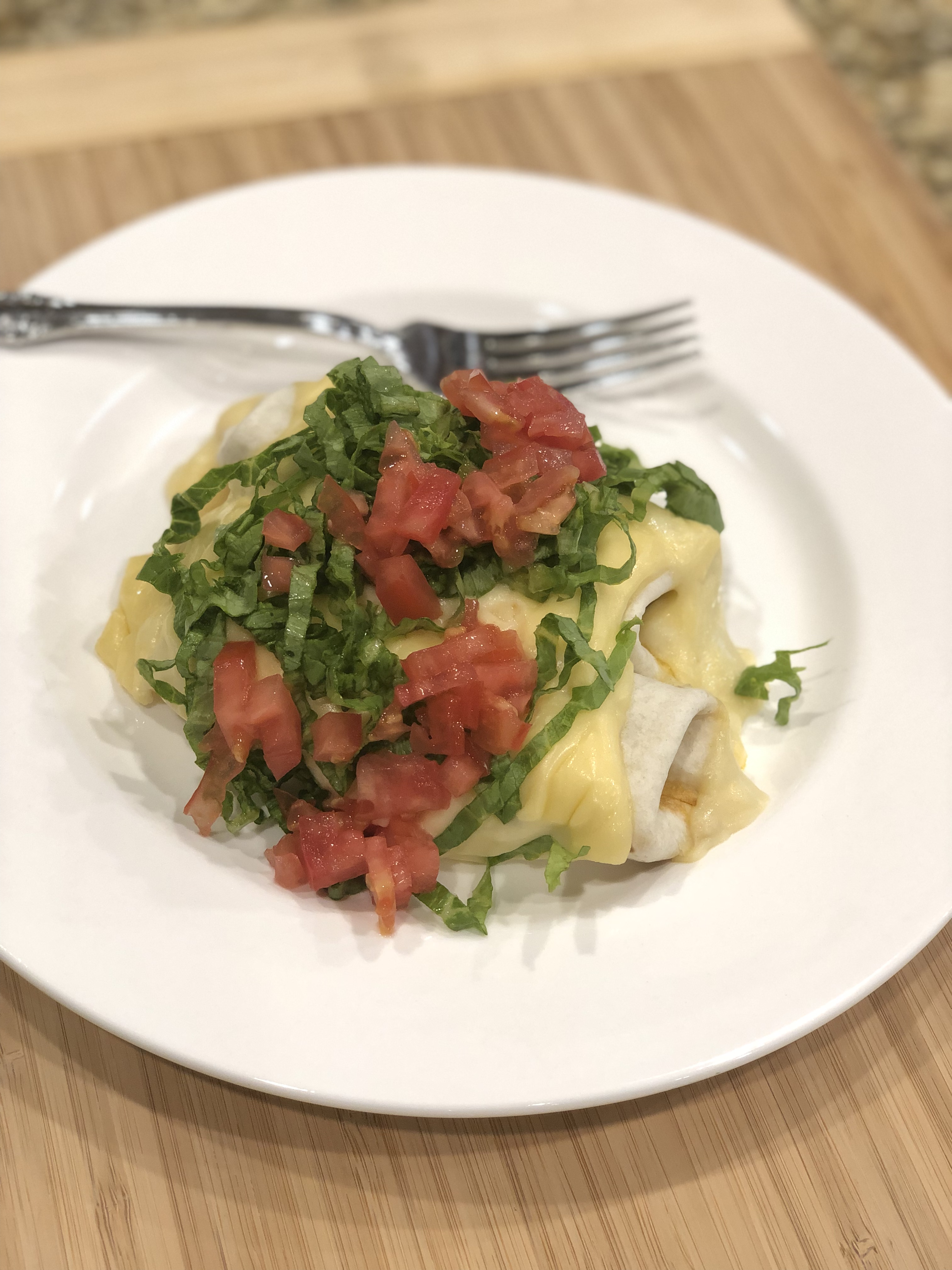 Baked Tacos with Creamy Cheese Sauce