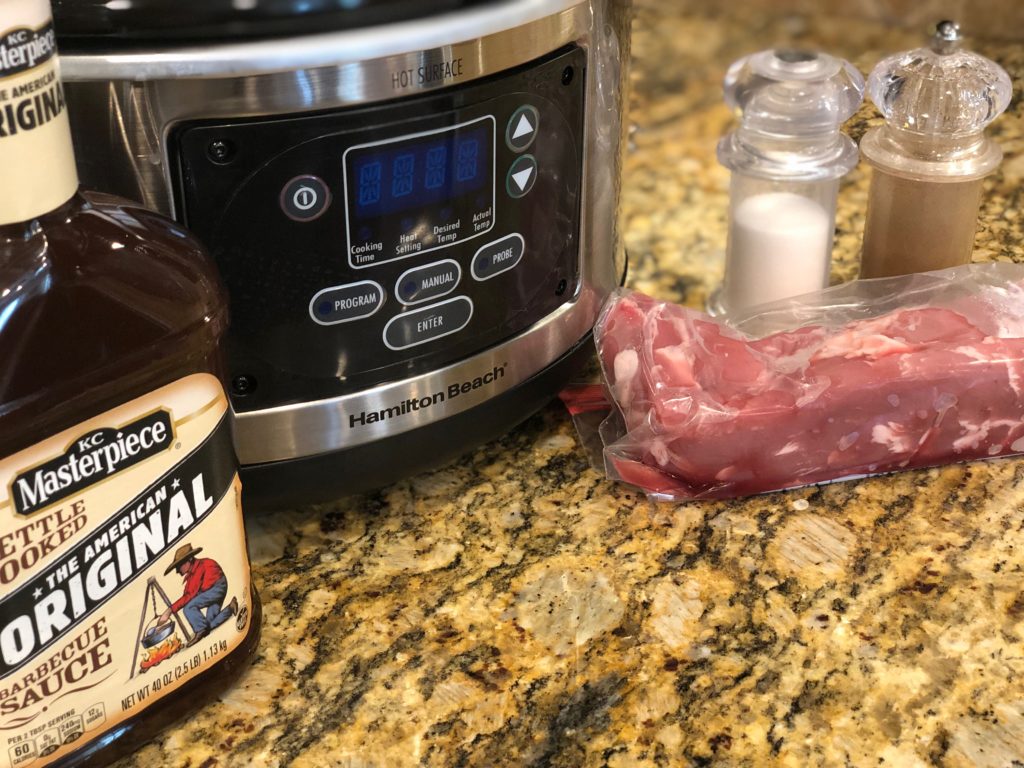 Slow cooker pulled pork ingredients