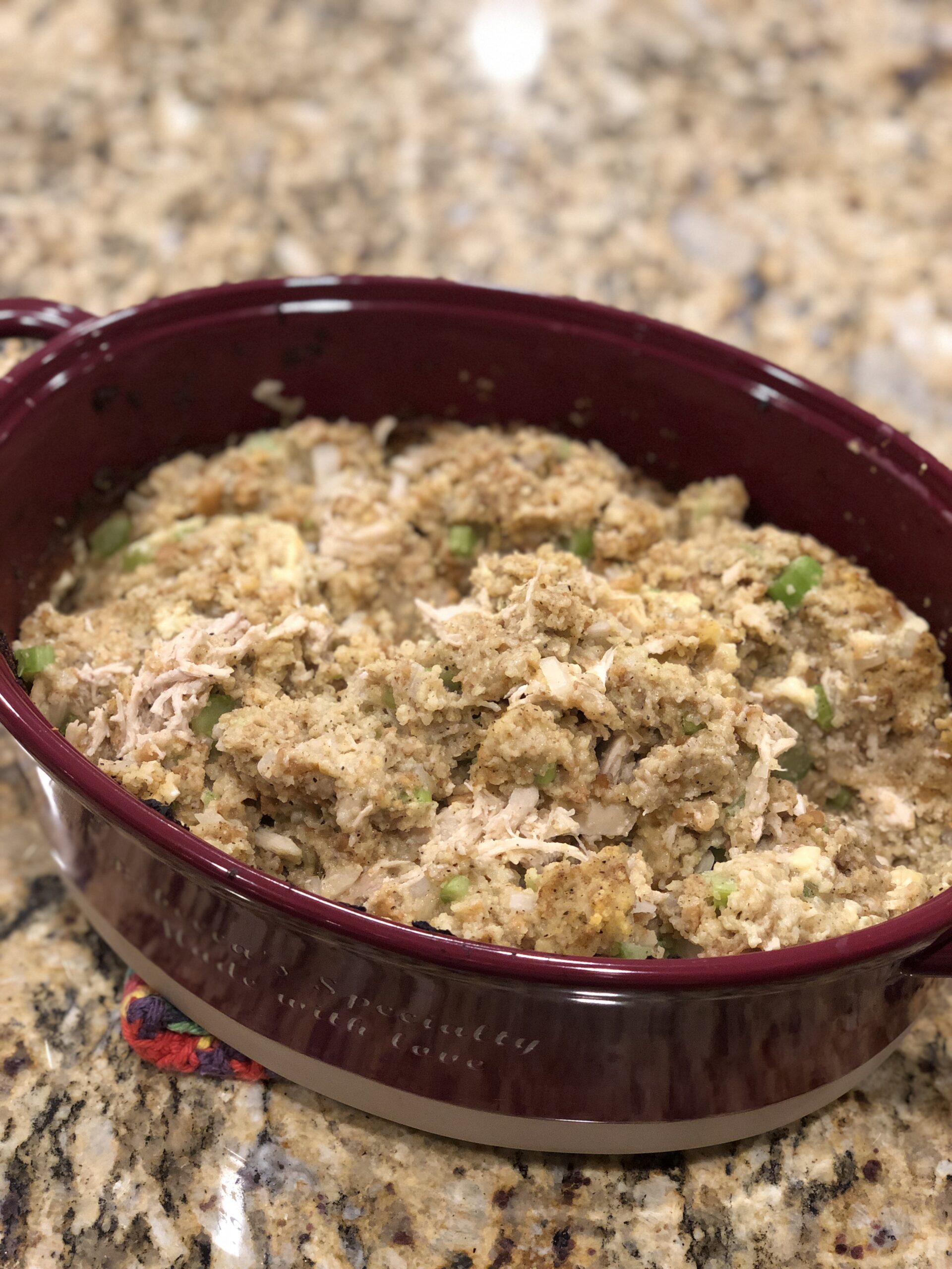 Dollie's Homemade Cornbread Dressing