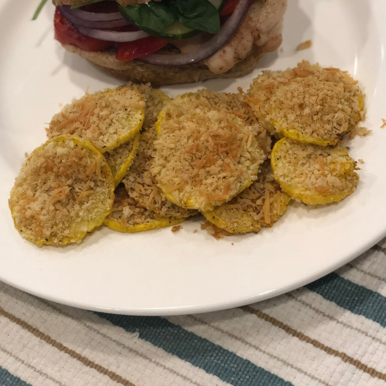 Parmesan Zucchini Chips